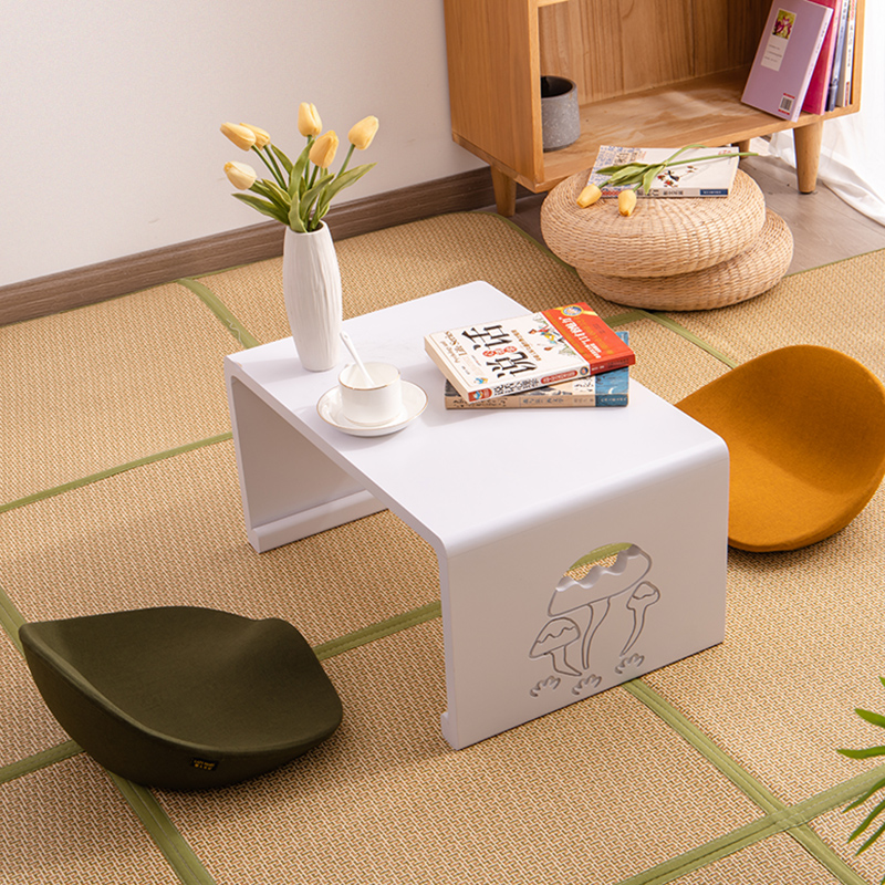 简约日式小桌子榻榻米禅意茶桌卧室飘窗装饰摆件小茶几实木矮炕桌