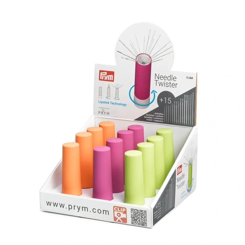 德国进口Prym 磁力旋转缝合针盒包含15支针 方便拔取