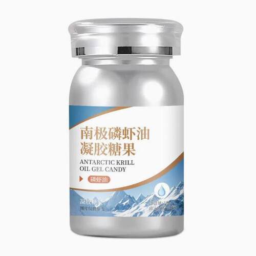 南极磷虾油凝胶糖果无蔗糖型健康养生食品官方正品