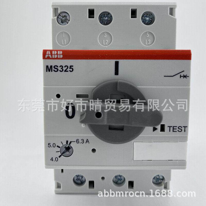 ABB马达保护用断路器MS325-2.5MS325-4MS325-6.3MS325-25