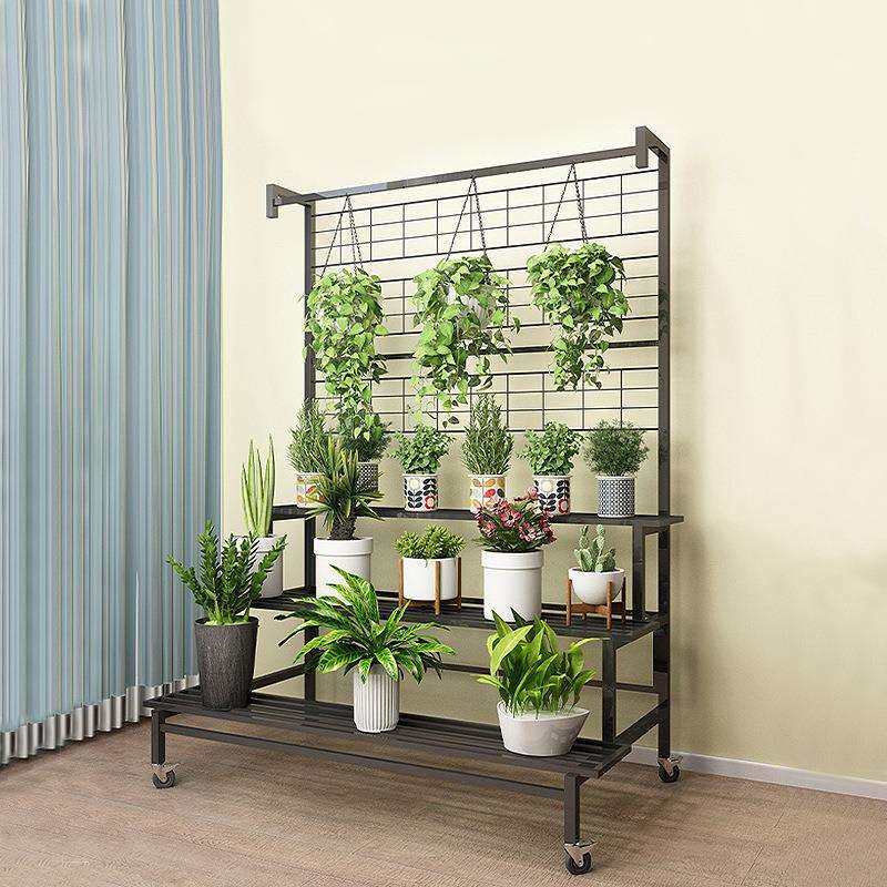 r^阳台花架爬藤架户外庭院落地式多层阶梯移动带轮室内铁艺花盆挂,五金/工具,其他电线电缆,淘宝优惠券,粉丝福利购,淘宝优惠卷