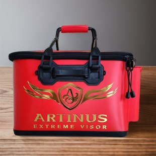 装鱼桶饵料桶打窝箱矶钓窝料桶饵料箱带一体插杆器AB-950