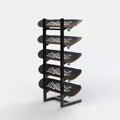 雪板置物架滑雪板收纳架子落地滑板陆地冲浪板摆放架ef雪具展示架