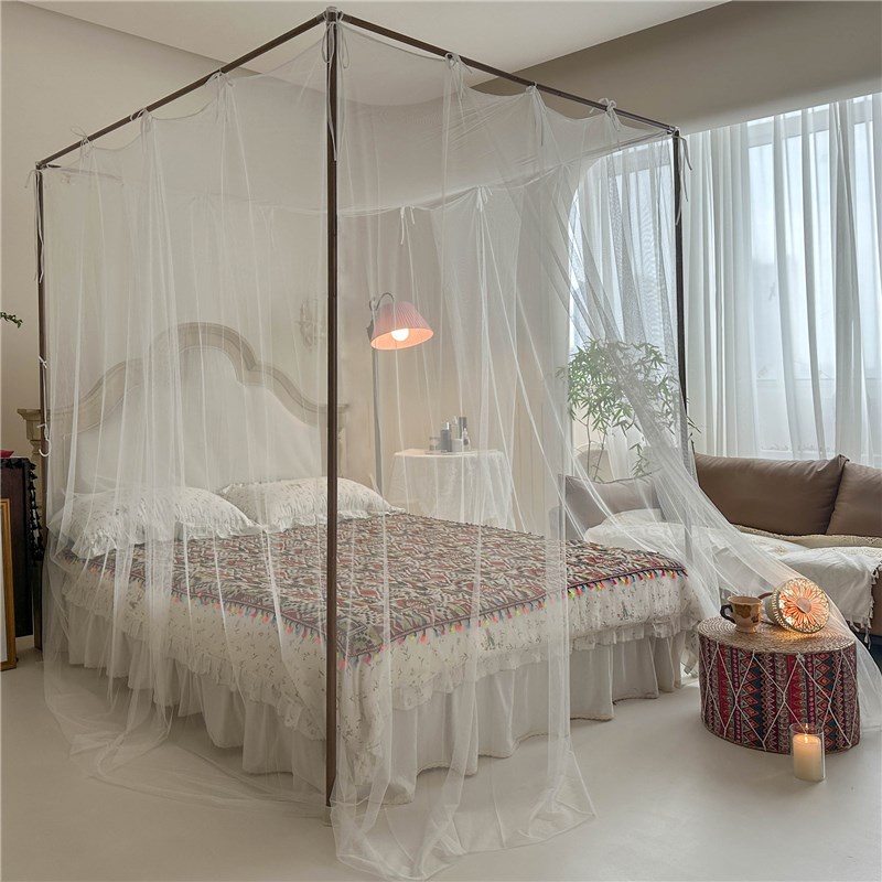 蚊帐家用2025新款免安装无需支架1米8大床老R式家用室内卧室家庭