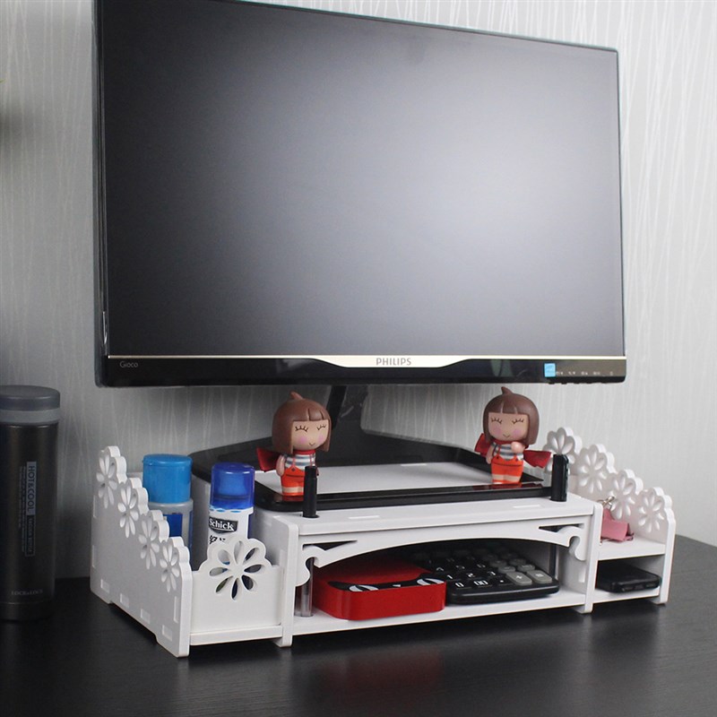 液晶电脑显示器增高架显示屏笔记本电脑双层办公桌面托架底座支架