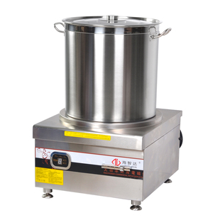 海智达商用电磁炉12KW大功率电磁灶12000W台式 大功率平面汤炉吊汤