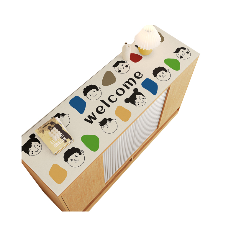 餐边柜桌垫防水防油电视柜桌布入户玄关鞋柜防脏台面保护垫子盖布