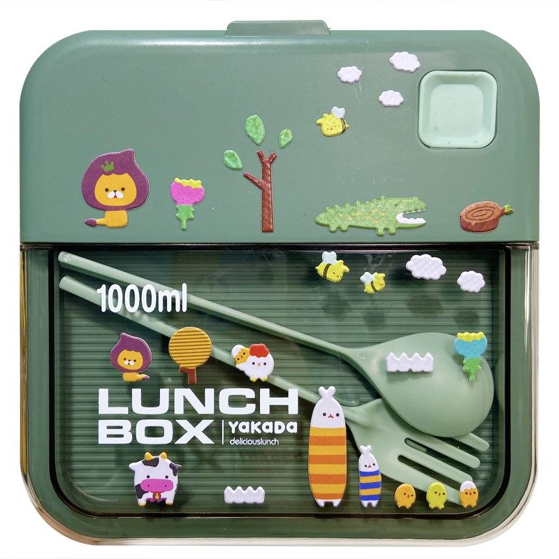 上班族便携外出饭盒儿童学生专用pp塑料大容量便当碗微波炉加热女