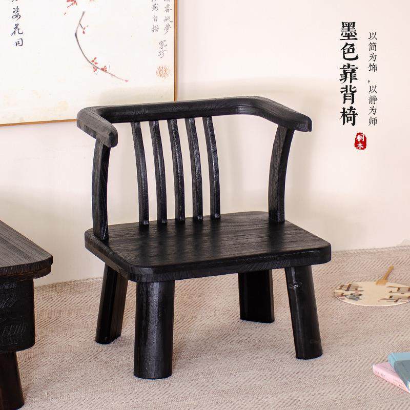 实木榻榻米座椅靠背矮椅子阳台休闲椅床上无腿家用日式飘窗小椅,3C数码配件,USB灯,淘宝优惠券,粉丝福利购,淘宝优惠卷