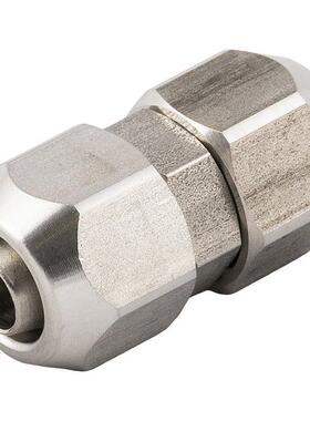 意大利安耐AIGNEP不锈钢316L食品级管对管直通快拧接头61040