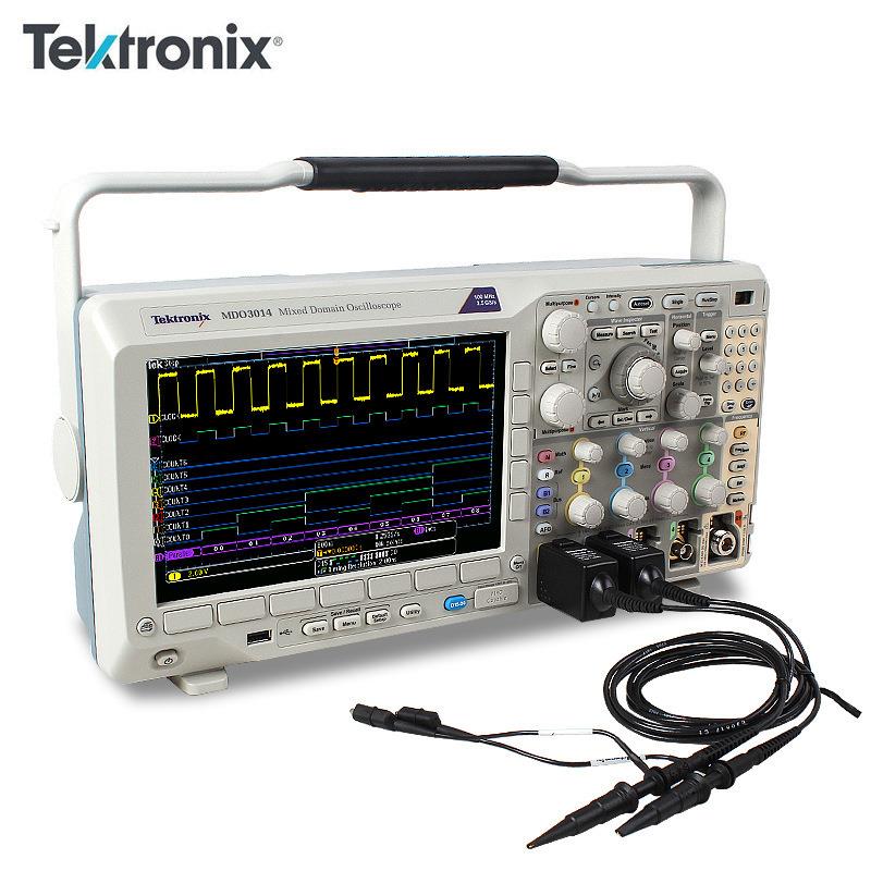 泰克混合域示波器MDO3022/6合1多功能手持式2/4通道示波器MDO3054
