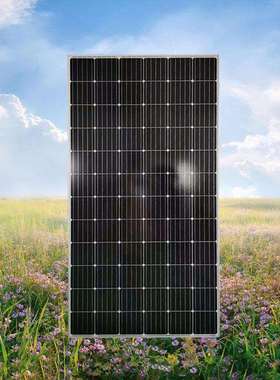 厂家晶天太阳能光伏板别墅房顶并网光伏发电365W瓦太阳能板