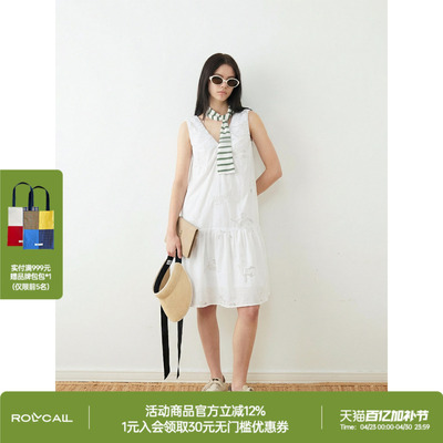 rollcall镂空吊带连衣裙