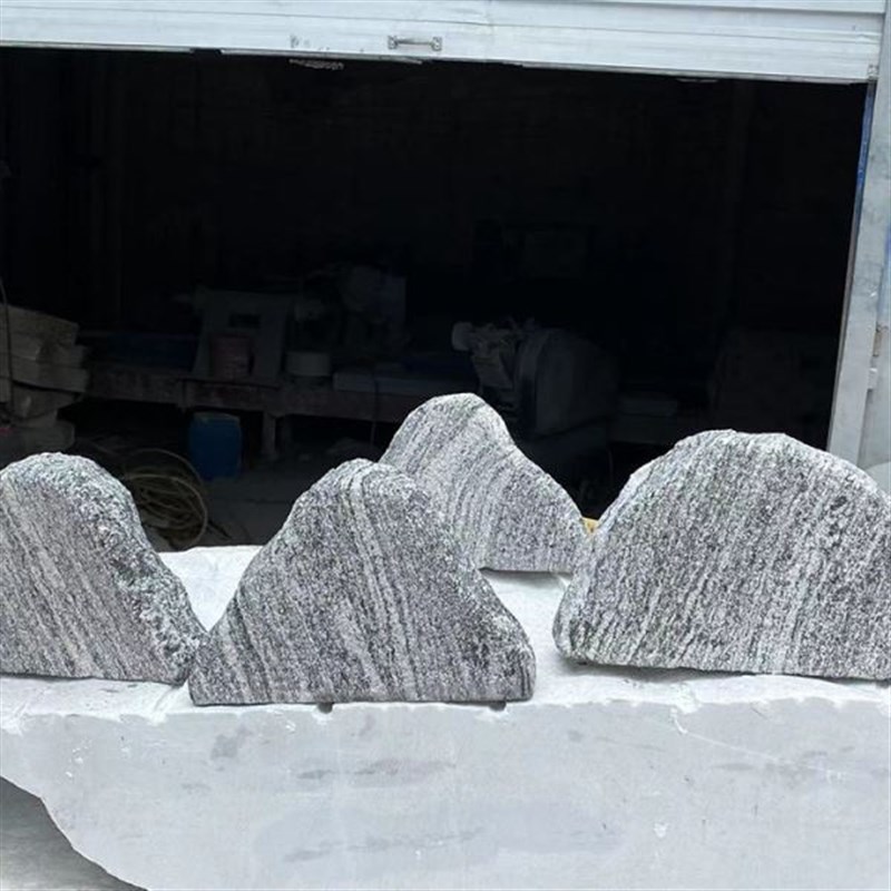 雪浪石切片别墅庭院枯山水u造景装饰户外园林自然观赏石雪浪切片