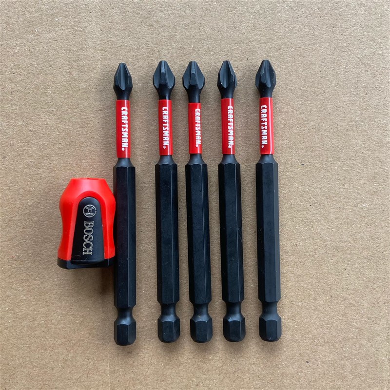 美国工匠十字批头PH2带磁抗冲击款表面磷化X处理防锈耐用