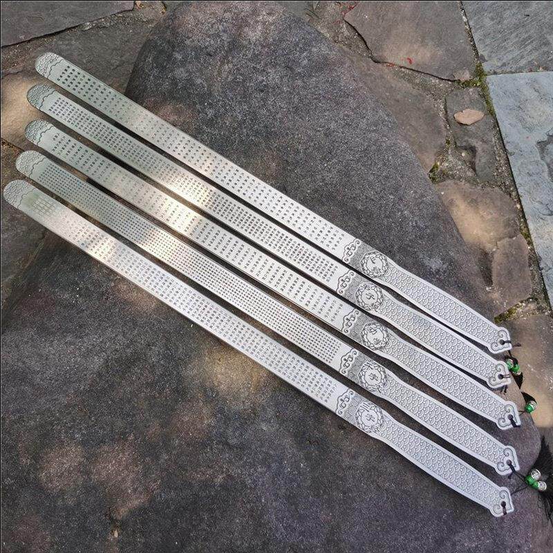 龙泉戒尺特厚家用学生直尺铁不锈钢防身尺子钢尺手工一体测量工
