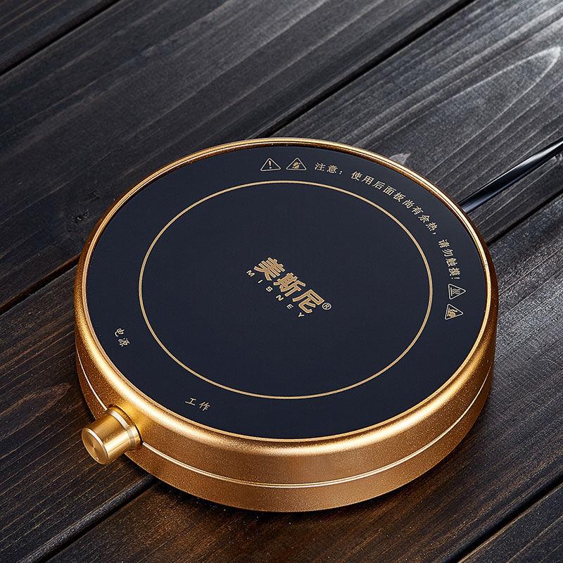 美斯尼茶壶保温加热底座大号恒温杯垫茶座茶壶加热器电热杯垫智能