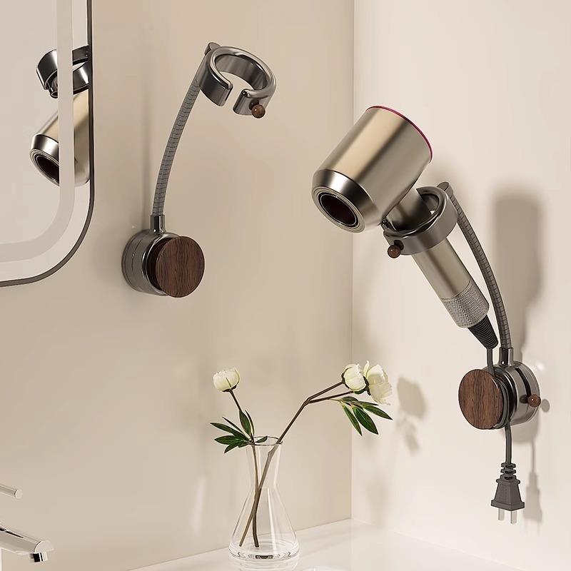 日本吸盘吹风机支架免打孔