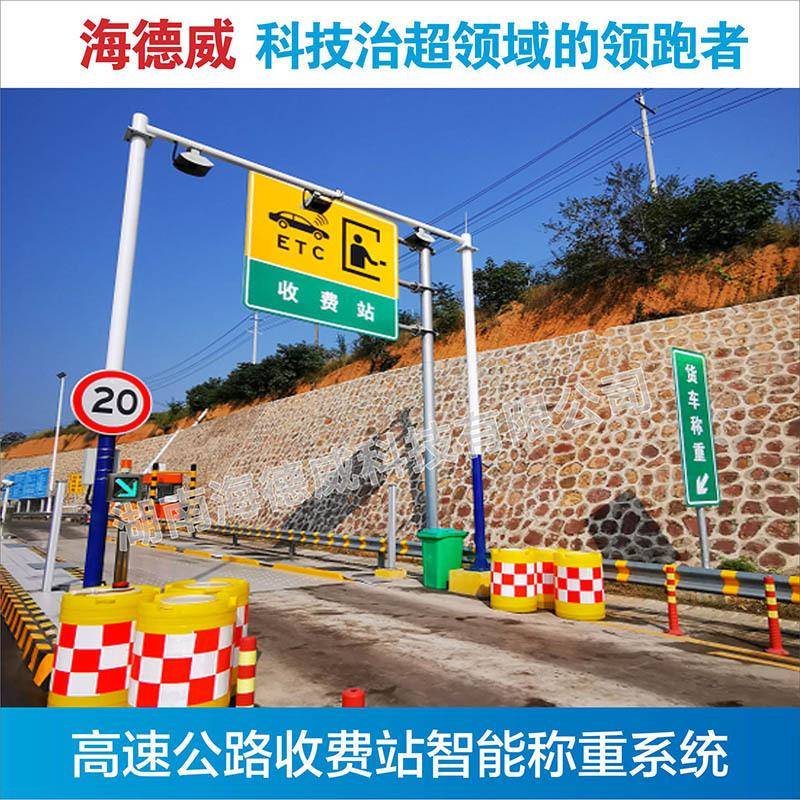 供应高速公路入口治超设备计重收费地磅整车式动态公路衡器定制