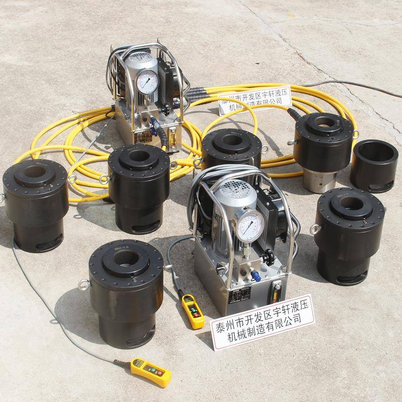 液压螺栓拉伸器分体式单级电动手动超高压同步螺母拆卸液压拉伸器