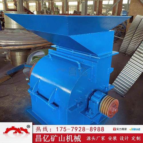 锂云母800型锤式打砂机建筑垃圾煤矸石破碎设备移动式柴油制沙机