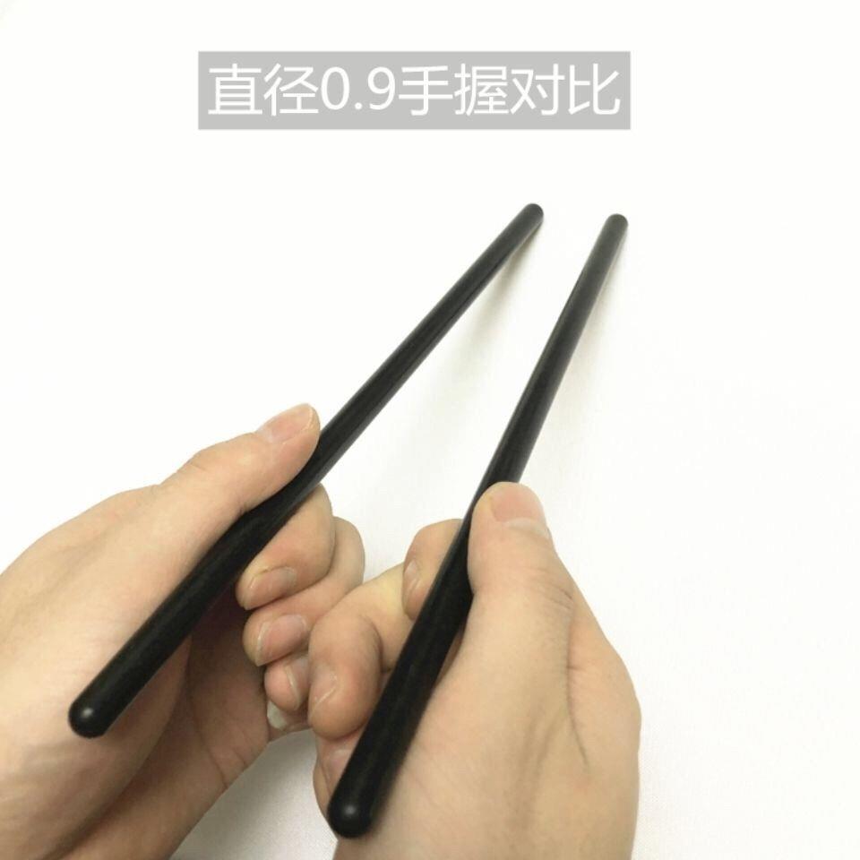 张老头黑檀木小鼓棒堂鼓锤乌木鼓棒实木鼓锤棒一对鼓棍打鼓棒鼓锤