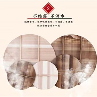 纯手工实木头盖双开家用炒锅盖实木整圆对开水缸盖大锅盖煎饼锅盖