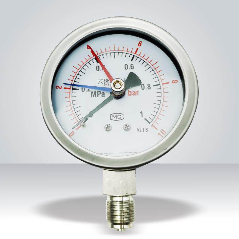 江苏不锈钢压力表YB-100水压液压气压油压M20*1.5三针式仪表,工业油品/胶粘/化学/实验室用品,其他实验室设备,淘宝优惠券,粉丝福利购,淘宝优惠卷