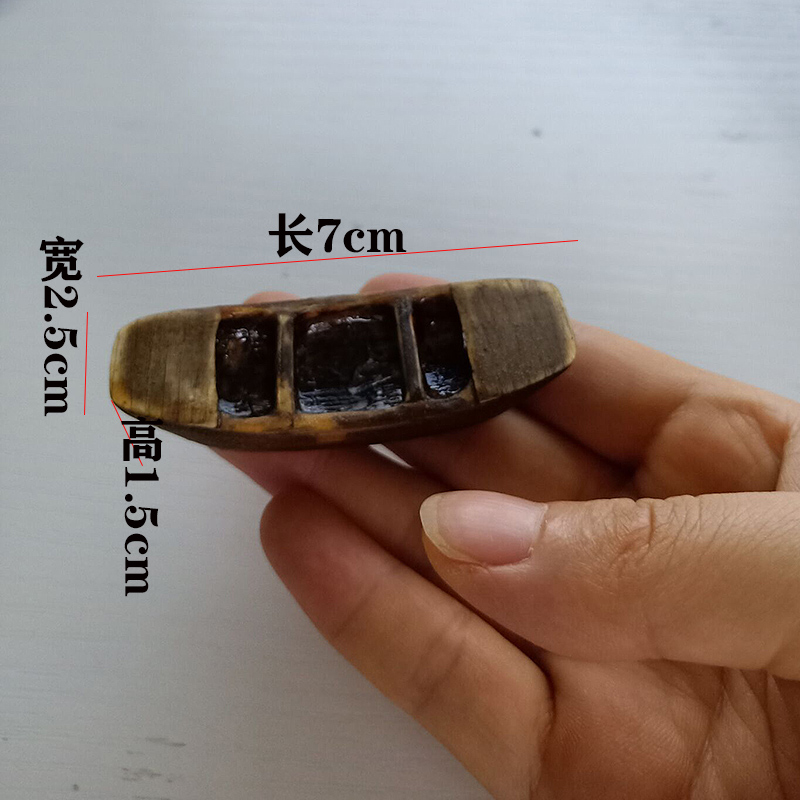 乌篷船江南水乡船手工实木船模水池造景可下水渔家装饰小木船