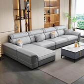 2024年新款 科技布沙发客厅简约现代冬夏两用中大坪数布艺沙发组合