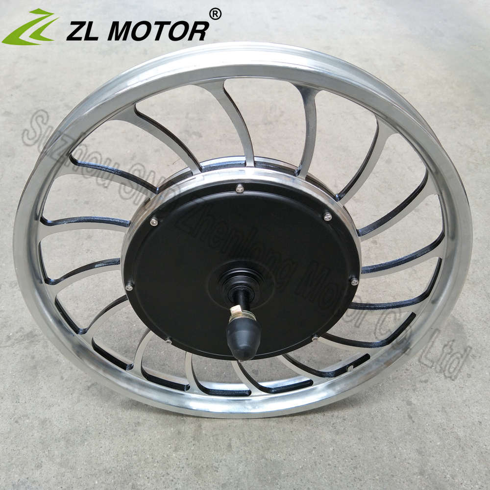 36V48V 1000W 20寸电动自行车改装后驱电P机 碟刹轮毂大功率电机