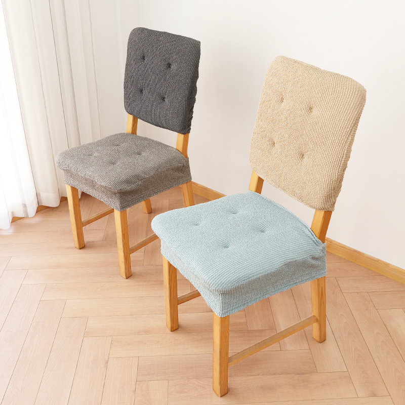 木椅垫坐垫加厚通用座垫四季简约一体防滑办公室学生椅子垫套头式