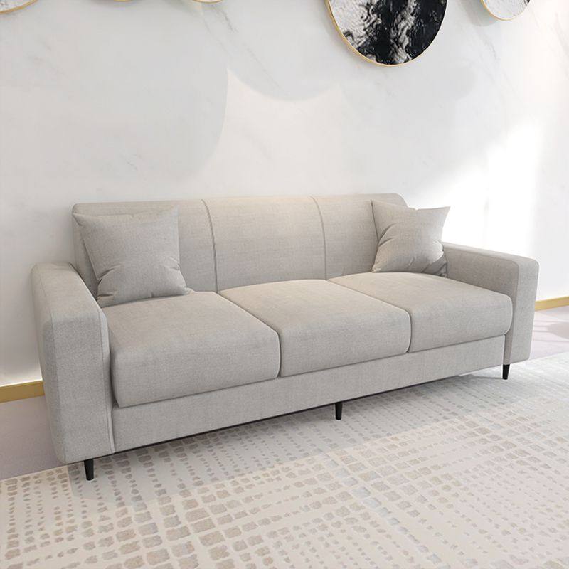1.6布艺小户型客厅1.8单排简易现代简约双人座三人位2米长沙发