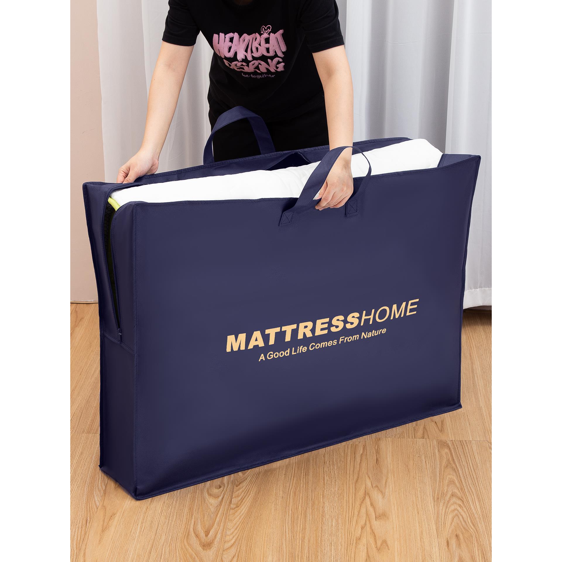 床垫收纳袋学生住宿三折叠乳胶软垫包装袋学校单人被褥防水行李袋