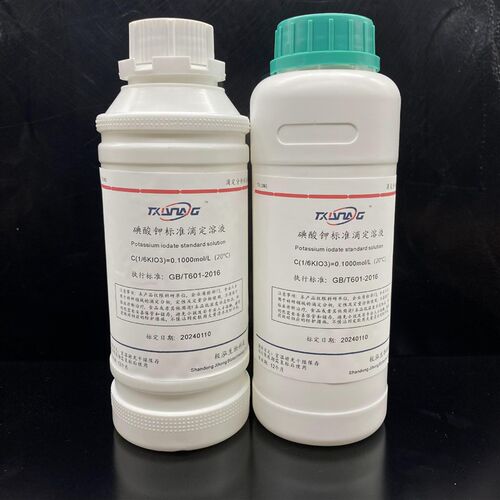 碘酸钾标准滴定溶液分析实验试剂0.1mol/L水质C(1/6KIO3)检测制