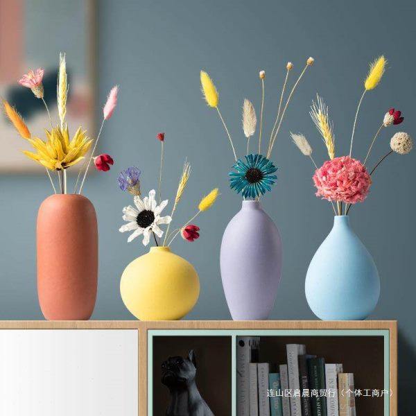 创意电视柜摆件小花插花酒柜装饰品玄关摆饰级感客厅轻奢家居,饰品/流行首饰/时尚饰品新,摆件,淘宝优惠券,粉丝福利购,淘宝优惠卷