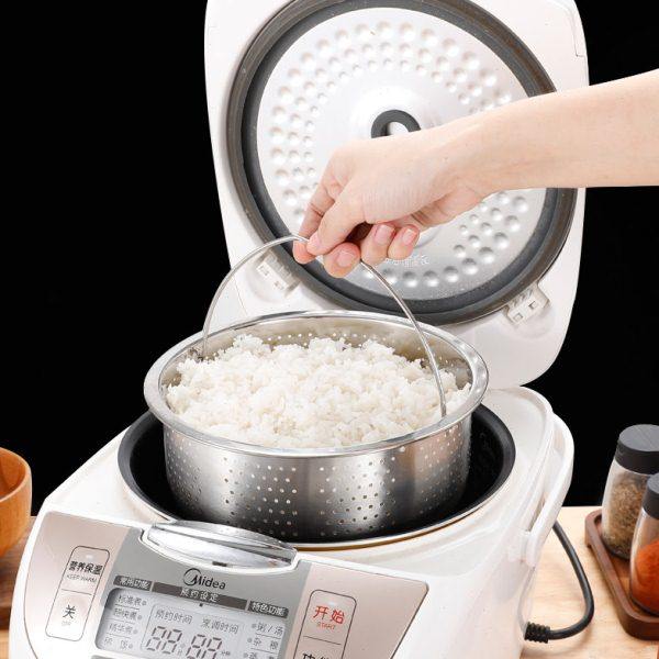 蒸饭神器蒸米饭脱糖隔水蒸架蒸锅蒸格架不锈钢蒸屉家用蒸饭锅蒸笼,厨房/烹饪用具,蒸格/蒸片/蒸架,淘宝优惠券,粉丝福利购,淘宝优惠卷