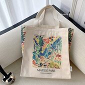 帆布包蒂斯大容量拉链油画ti袋马学生书包se 科利尤尔男女单肩Mas