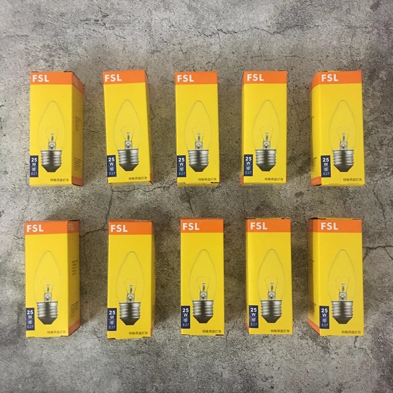 紫菜箱专用灯泡海苔寿司紫菜烘干机防潮灯老式螺口25W.瓦特殊用途