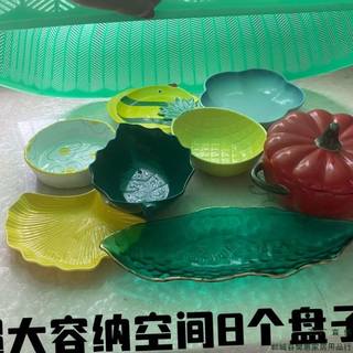 圆形饭菜罩塑料大号正方形饭桌罩防苍蝇盖菜罩剩菜罩防尘食物罩子