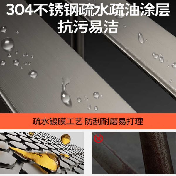 304不锈钢台面碗架厨房置物架放碗家用碗盘子碗筷碗碟收纳沥水架