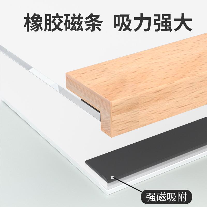 教师简介A4展框架挂墙磁性示牌A3海报免打孔亚克力木制相框