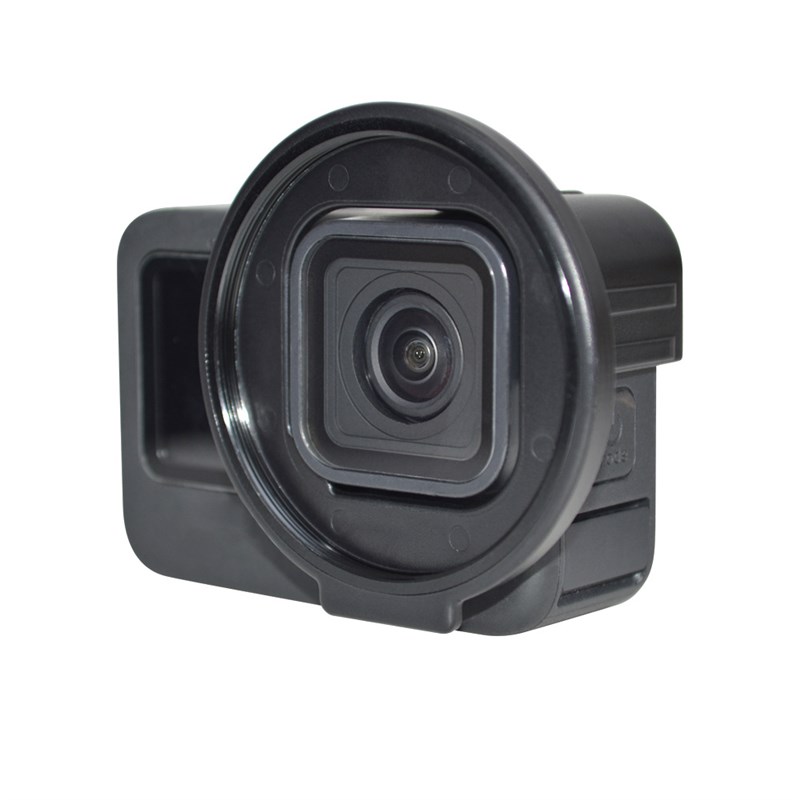 适用GoPro 9 10 11 12 13运动相机配件52mm滤镜转接环 塑胶镜头框