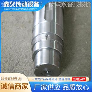 不键锈钢非标花键齿轮轴加 精硬齿面花齿轮工轴222花键轴密加工