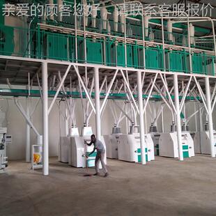玉米粉加工设备40吨玉米粉备套DLO加成工设 玉米粉产生线大型
