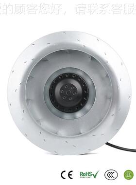 外转子后倾离569心FU风机220v机交流涡轮风空调柜散F机热器