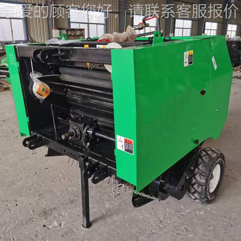 电动式青草打捆DAB机 牵引秆打包机 草捆扎料秸机