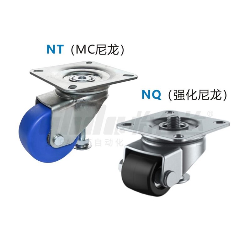 替代米思米带调整块脚轮CMAS50-F万向脚轮J-CBP01-D50-NQ
