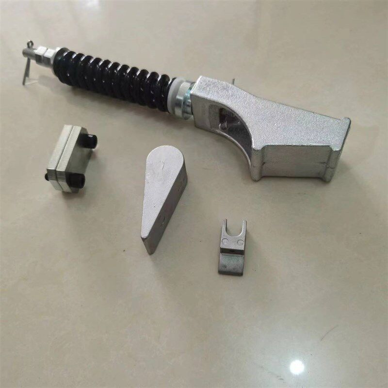 电梯钢带绳头组合PV30曳引钢带绳头棒钢带夹U型卡扣楔块电梯配件