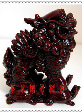 龙五子趴蝮树脂摆件解独阴独阳家居摆件窗台阳台工艺饰品